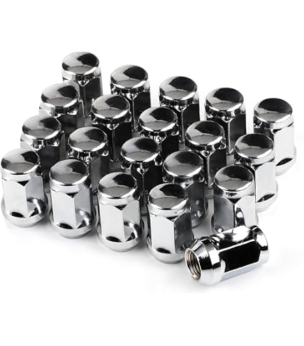 Radmuttern M12x1,5 24 Radmuttern Chrom 12x1,25mm Nu Produktbild-Vorschau 12
