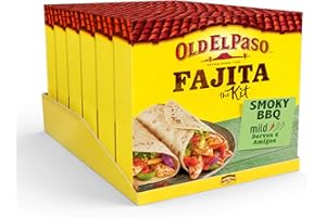 Old El Paso Smoky BBQ Fajita Kit 500g (Pack of 6)