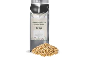 PATRIZIO BRESEGHELLO - Coriandolo Semi Convenzionale 100 g - Semi di Coriandolo per Infusi e Tisane 100% Naturali - Per Favorire il Benessere Digestivo