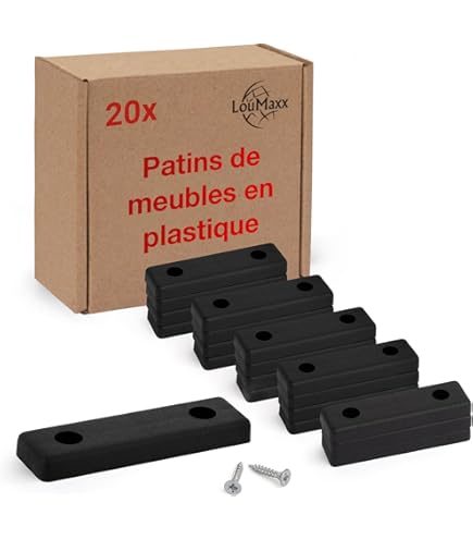 Set van 2 bedverhogers, meubelverhogers, rechthoekige zware bedliften, stapelbare verstelbare bankverhogers, tafelverhogers voor bureau, stoel, bank, koelkast, 8 cm hoogte