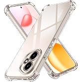 ivoler Case for Honor 400 5G, Transparent Anti-Shock Protective Case with Corner Bumper Cushion, Soft TPU Silicone Case Slim