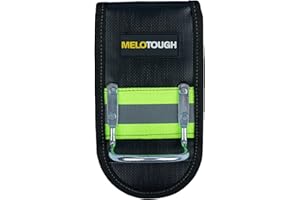MELOTOUGH Support de perceuse sans fil avec crochet et ruban à mesurer - Porte-outil électrique avec perceuse et marteau