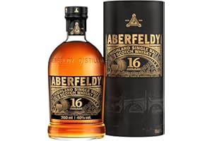 ‎ABERFELDY Aberfeldy 16 Jahre Single Malt Scotch Whisky, 40 Vol.-%, 70 cl/700 ml, Premium-Whisky, in Oloroso-Sherry-Fässern (1. Fill) gereift