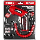 Rodex RDX3085 Ak&uuml;l&uuml; Vidalama Şarjlı Tornavida Vidalama Ucu Seti (12 PAR&Ccedil;A)