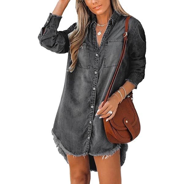 Fraternel dames jeans rok kort potlood stretch destroyed Lichtblauw