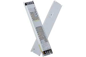 VARICART Trasformatore LED 12V 300W 25A Alimentatore LED Switching Stabilizzato, IP20 Slim Tensione Costante Trasformatore 220 AC a DC 12 Volt, per Lampade Striscia LED Lampadine LED G4 MR11 MR16