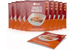 Shake That Weight - 10 Mahlzeiten, Eiweißreich, Kalorienarm, Mahlzeitenersatz zum Abnehmen, Herzhaft & Sättigend (Spaghetti Bolognese)