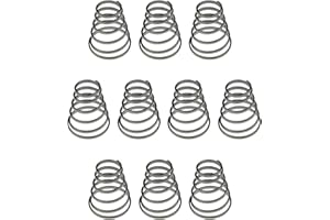 ZYWQ Bike Wheel Springs, 10 Pack 304 Stainless Steel Universal Quick Release Bike Wheel Skewer Springs with Storage Box
