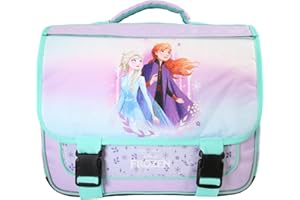 Bagtrotter - Cartable Primaire Fille 38 cm - Grand Rangement - Tons Bleu & Violet - Différents Modèles & Licences