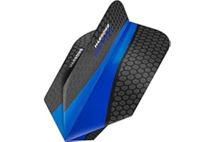 DARTS CORNER Harrows Retina – Lote de plumas para dardos 1 sets (3) – 100 micras Extra fuerte – Slim – Color Azul Oscuro