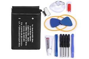NEWASHAN Batteria A1875 compatibile con Apple iWatch Watch 3a generazione Serie 3 S3 42 mm GPS + LTE cellulare A1859 A1861 ricaricabile agli ioni di litio Lipo batteria 3,82 V 342 mAh (S3-42 mm-A1875)