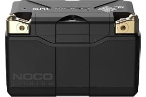 NOCO Lithium NLP14, Grupp 14, 500A, Litium Motorcykelbatteri, Batteri på 12V 4Ah med Dynamiskt Batterihanteringssystem (BMS)