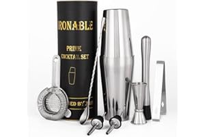 IRONABLE Coctelera de Cóctel | Cocktail Shaker 750ml | Coctelera Profesional Bellamente Embalado