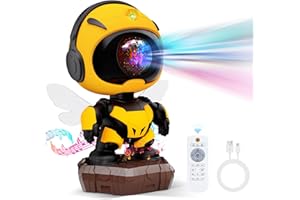 YAYZA! Proiettore di Cielo Stellato a LED con Luci Notturne, Lampada Proiettore Lander con Telecomando, Luci Notturne per Bambini, Lampada Proiettore di Cielo Notturno con Timer