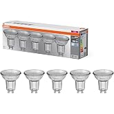 OSRAM LED Spotlight PAR16 GU10 Retrofit 4.3 W 350 lm Ref 36&deg; IP20 | LED Base PAR16 50 36&deg;, LED Lamps, Clear, 50mm Dia, 10000h