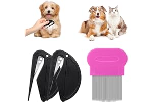 ‎IUHFSIFS IUHFSIFS 2024 Neues Entfilzungsmesser Katze【Hergestellt Aus Hochwertigem Edelstahl】Pet Knot Opener【Klinge ist Schärfer】【Einzigartige Design】Katzen Verfilztes Fell Entfernen, Pet Knotting Comb