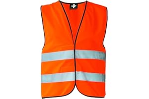 FUFSAWS Korntex Gilet de sécurité Standard, avec Ourlet Noir