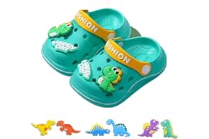 AioTio Zuecos Infantiles​​ Ligeros Transpirables y Antideslizantes Fáciles de Poner Quitar niño niña Secado rápido Ideales para jardín Playa Suela Gruesa Uso Interior Exterior