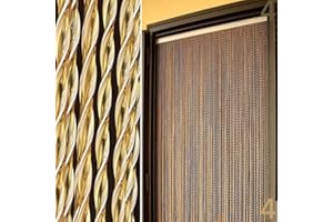 BricoShopping Tenda moschiera Mod.C a fili in pvc regolabile Zanzariera per porta finestra esterna ingresso balcone camper filo ANTIMOSCHE 4 misure