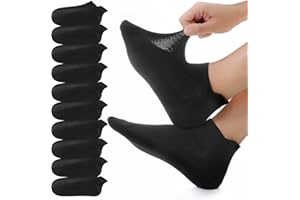 YouShow 10 Paar Sneaker Socken Herren Damen, Atmungsaktive Baumwolle Socken, Kurz Sportsocken Laufsocken