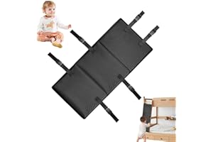 ‎AGCTRLER agctrler Etagenbett Leiterabdeckung, 600D-Oxford Hochbett Leiter Schutz, Faltbares Etagenbett Leiterpolster mit Verstellbaren Schnallen, Verhindern Sie Klettern für Kinder