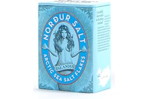Nordur Salt Arctic Sea Salt Flakes Dose, 125 Gramm