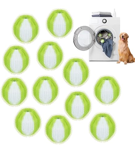 Acchiappa Peli Lavatrice 8 Pezzi - Palline Cattura Peli Animali Domestici