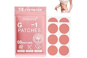 Dabacc Healthy Shape Support, Fat Burning Patches for Belly & Waist, Gentle and Soothing for Women Men-Rose