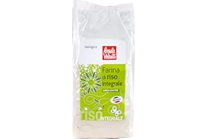 Baule Volante Farina di Riso Integrale Bio - Farina di Riso Integrale - Naturale e Senza Glutine - 375 g