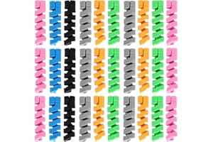 ICYOWLS 30 PCS Protettori per Cavi Protezione Caricatore – Guaina protettiva colorata a spirale per cavi Type-C, Lightning, Micro-USB, cavi di ricarica per telefoni, cavi per mouse, cavi per cuffie, cavi dati