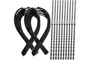 luolety Fil de Coupe Extra résistant pour Bosch F016800431 débroussailleuse Compatible avec débroussailleuse Bosch AFS 23-37, 37 cm × 3,5 mm (50)