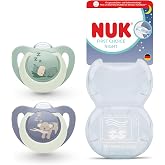 NUK FC Night 2'li Gece Emzik, 0-6 ay,Hipo/Koala