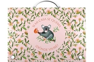 Grafoplás 37402429. Maletín Escolar con Asa, Polipropileno, Colección Wise Planet, Koala