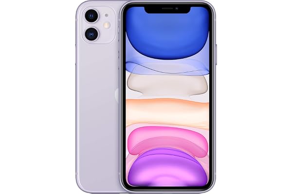 Apple iPhone 11, 128Go, Mauve (Reconditionné)