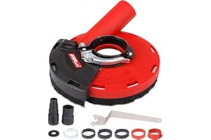 Aidelife Absaughaube mit Bürsten für Winkelschleifer 115/125mm