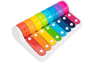 Fat Brain Toys Rock 'n Roller Piano Jouets et Cadeaux pour Bébé à Partir de 18 Mois et Plus, Jouet de Développement Musical pour Enfants, Instrument d'Apprentissage