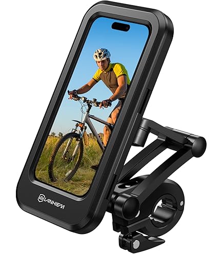 Supporto Smartphone Per Bici Porta Rotazione 360 Gradi Manubrio Bicicletta Bike - Foto 11
