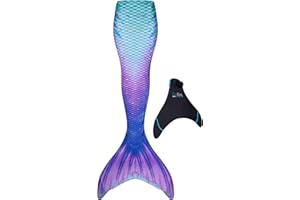 Fin Fun Mermaid - Queue de sirène por Nager - avec Monopalme - Embouts renforcés