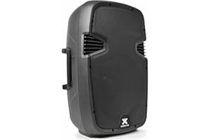 Vonyx SPJ-1200ABT Altoparlante Attivo 12" Autoamplificato 600 W con Bluetooth, Lettore MP3, USB/SD, Ingresso Microfono, Subwoofer Potente, Suono Professionale per Feste, DJ, Karaoke ed Eventi