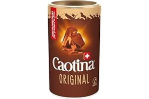 ‎CAOTINA Caotina Original Drinking Chocolate - Cocoa Powder for Hot Chocolate with Real Swiss Chocolate - Finest Cocoa Sustainable and Certified (1 x 200 g)