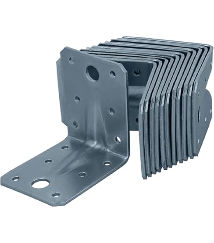Alberts 330354 hoekanker extra sterk met rib | sendzimir verzinkt | 70 x 70 x 55 mm