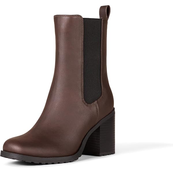 Rieker Damen Hochschaftstiefel Y4190 – Mit Reißverschluss & Blockabsatz – Bequem In Weite G, Schwarz