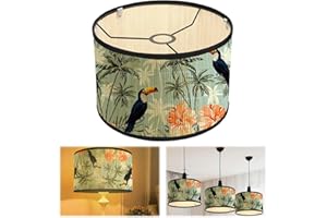 BOCGUY Pantalla lampara mesa, e27 tulipas para lamparas, pantalla lampara Para farolas, lámparas de oficina, farolas, la decoración de la sala de estar - 30cm x 20cm