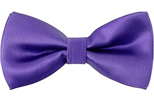 Kajeer Enfant Noeud Papillon Bow Ties - Réglable Pure Soie Necktie