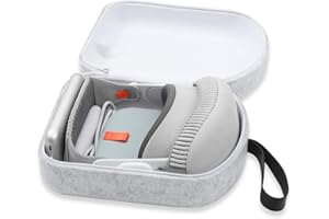 iofeiwak Robuste Rüstung Tragetasche für Vision Pro – Premium-Hartschalen-Aufbewahrungstasche für Vision Pro Headset und Zubehör - Nicht anwendbar auf EU-Ladeköpfe