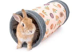 Niteangel Tubos y túneles de cobayas para conejos enanos, conejillos de indias y otros animales pequeños
