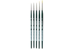 Da Vinci 4237 Series Brush Set, Bristle, Purple/Black/Green/White, 30 x 30 x 30 cm