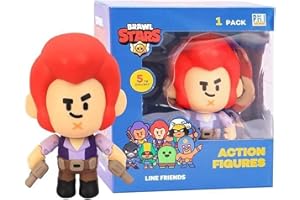 Brawl Stars COLT Figurka kolekcjonerska, zabawka kolekcjonerska o wysokości 11 cm, zabawki P.M.I. oficjalnie licencjonowane zabawki, superkomórka, prezent dla gracza wideo, figurka przegubowa