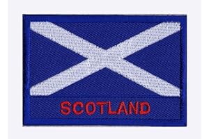 Écusson patche drapeau Écossais patch Ecosse Scotland brodé badge pays monde