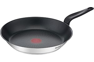 TEFAL E3090704 PRIMARY poele inox avec revetement anti-adhesif 30 cm compatible induction